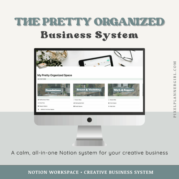 The Pretty Organized Business System