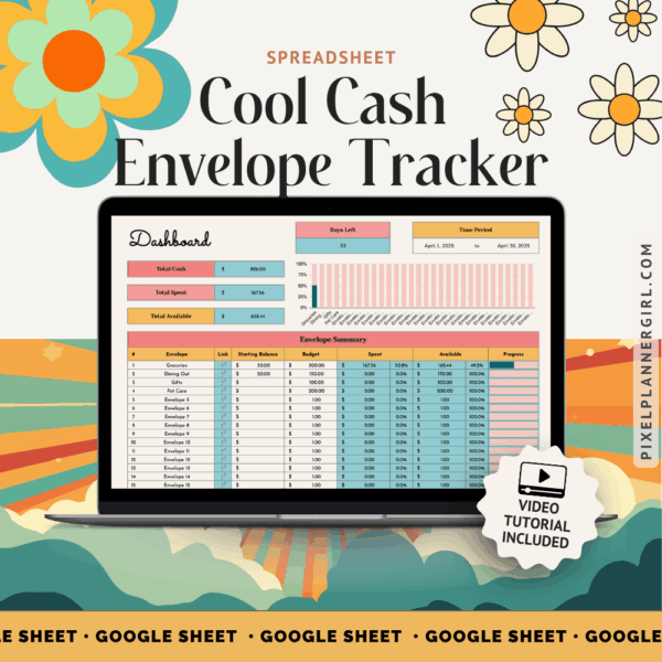 Cool Cash Envelope Tracker