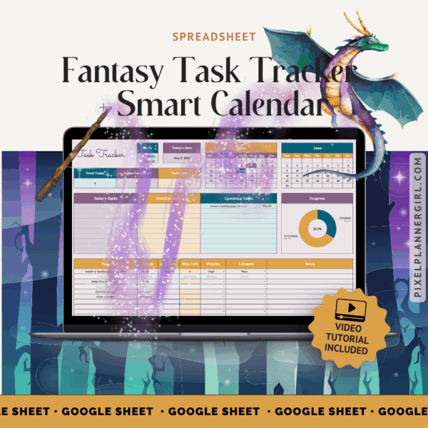 Fantasy Task Tracker + Smart Calendar